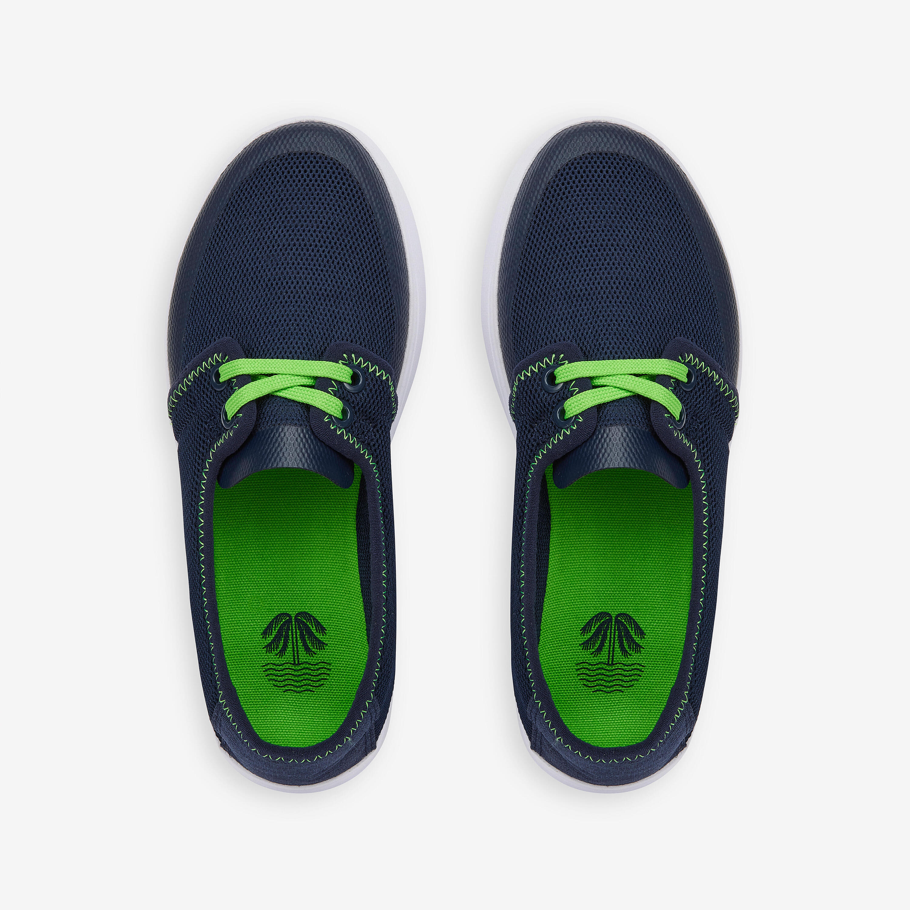 Kinderschuhe - Strand-Espadrilles Areeta Blau Grün 5/6