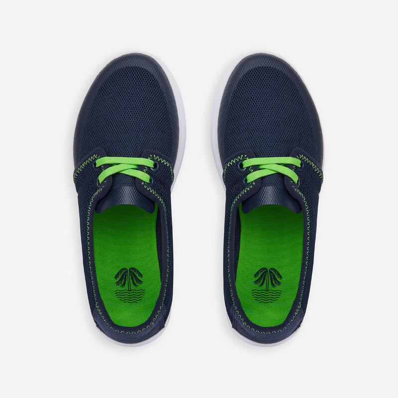 Chaussures Junior - Espadrilles Plage Areeta bleu vert
