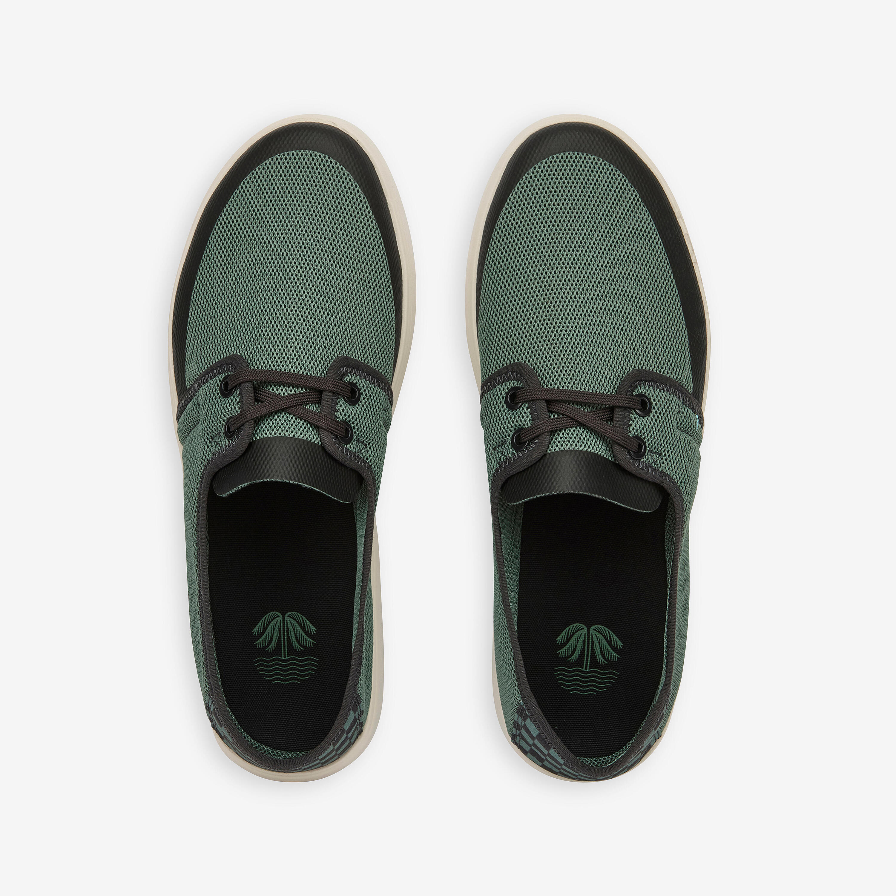 Zapatillas/Alpargatas Playa Areeta Skare Hombre Verde Eucalipto 4/6