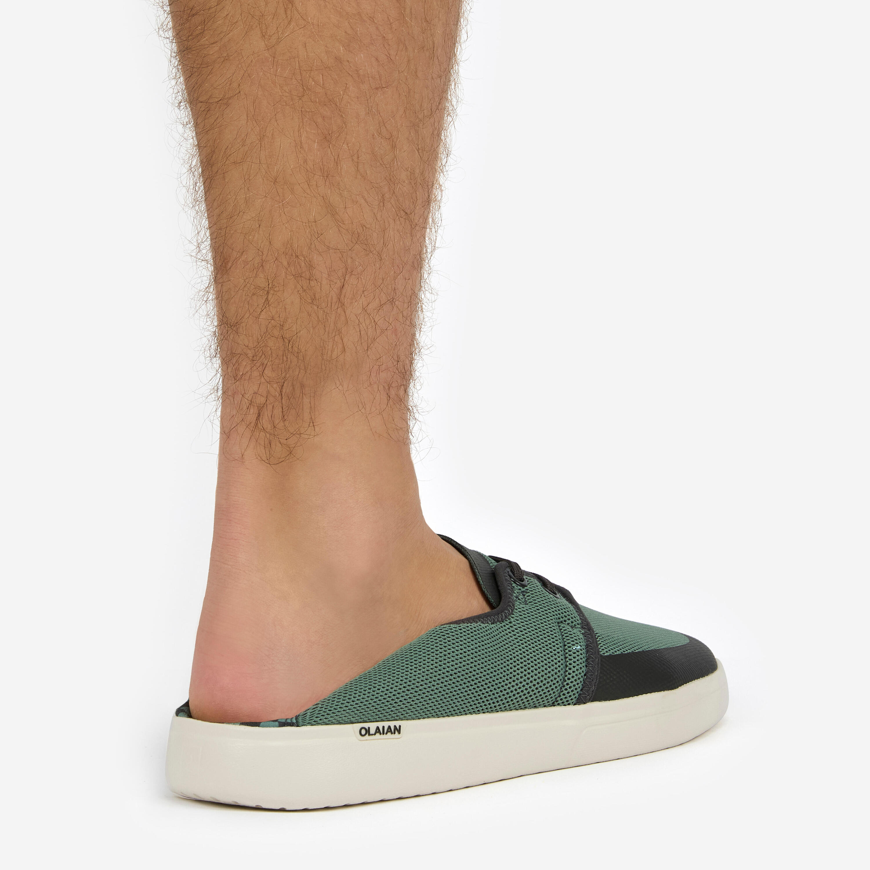 Zapatillas/Alpargatas Playa Areeta Skare Hombre Verde Eucalipto 6/6