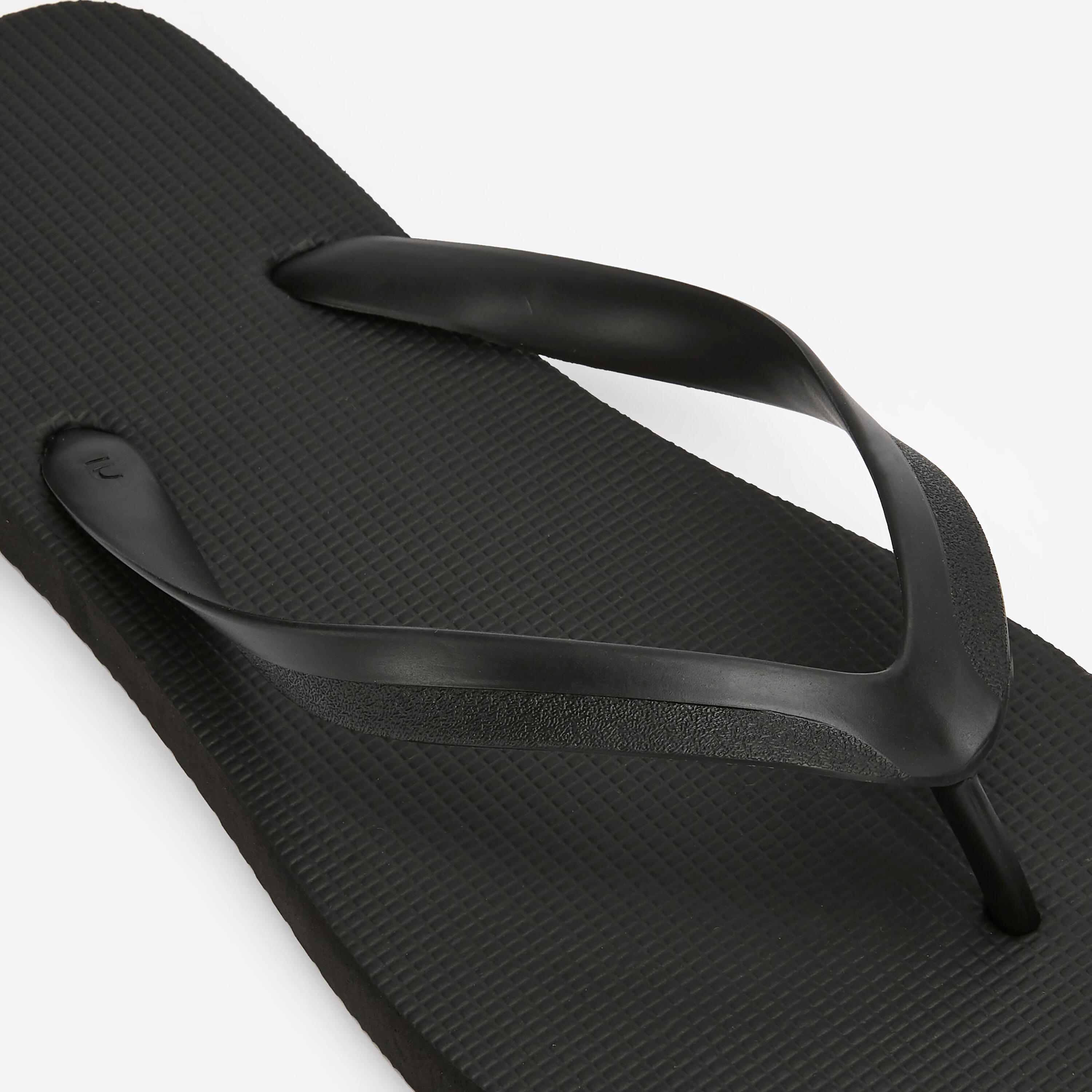 Teenslippers heren 100 zwart 4/4