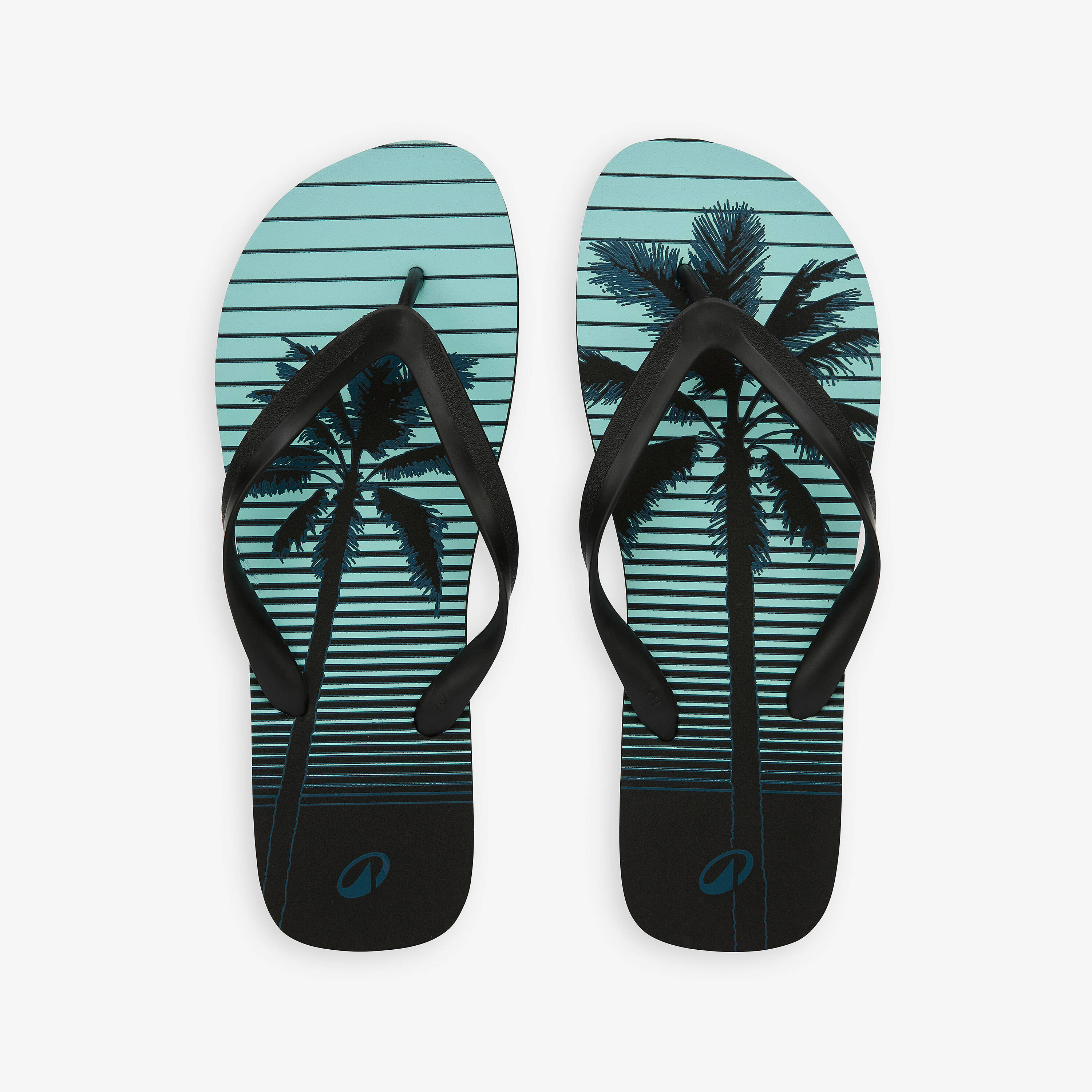 Men Flip-Flops 120 Palmline Black -  1