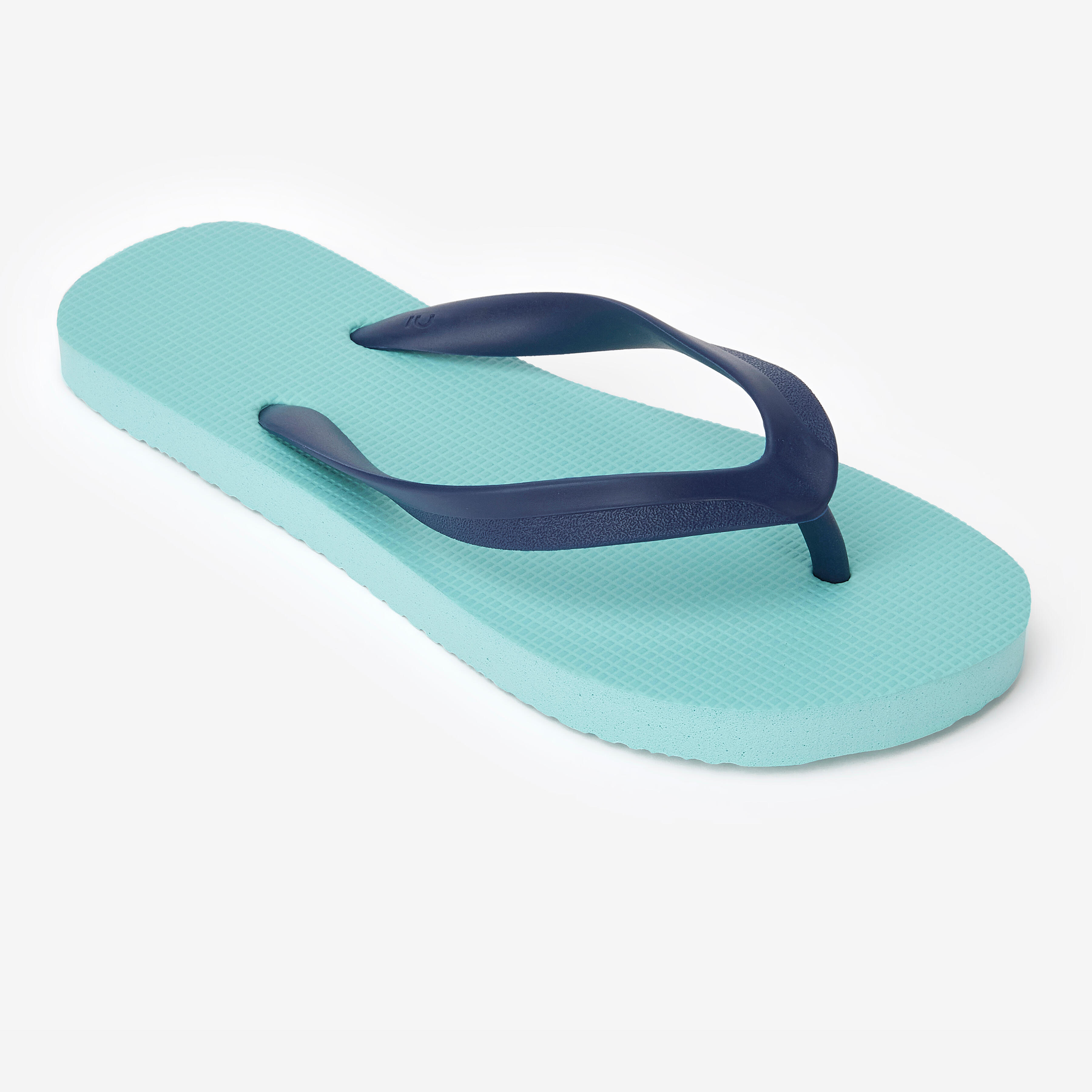 Kids’ flip-flops - 100 turquoise