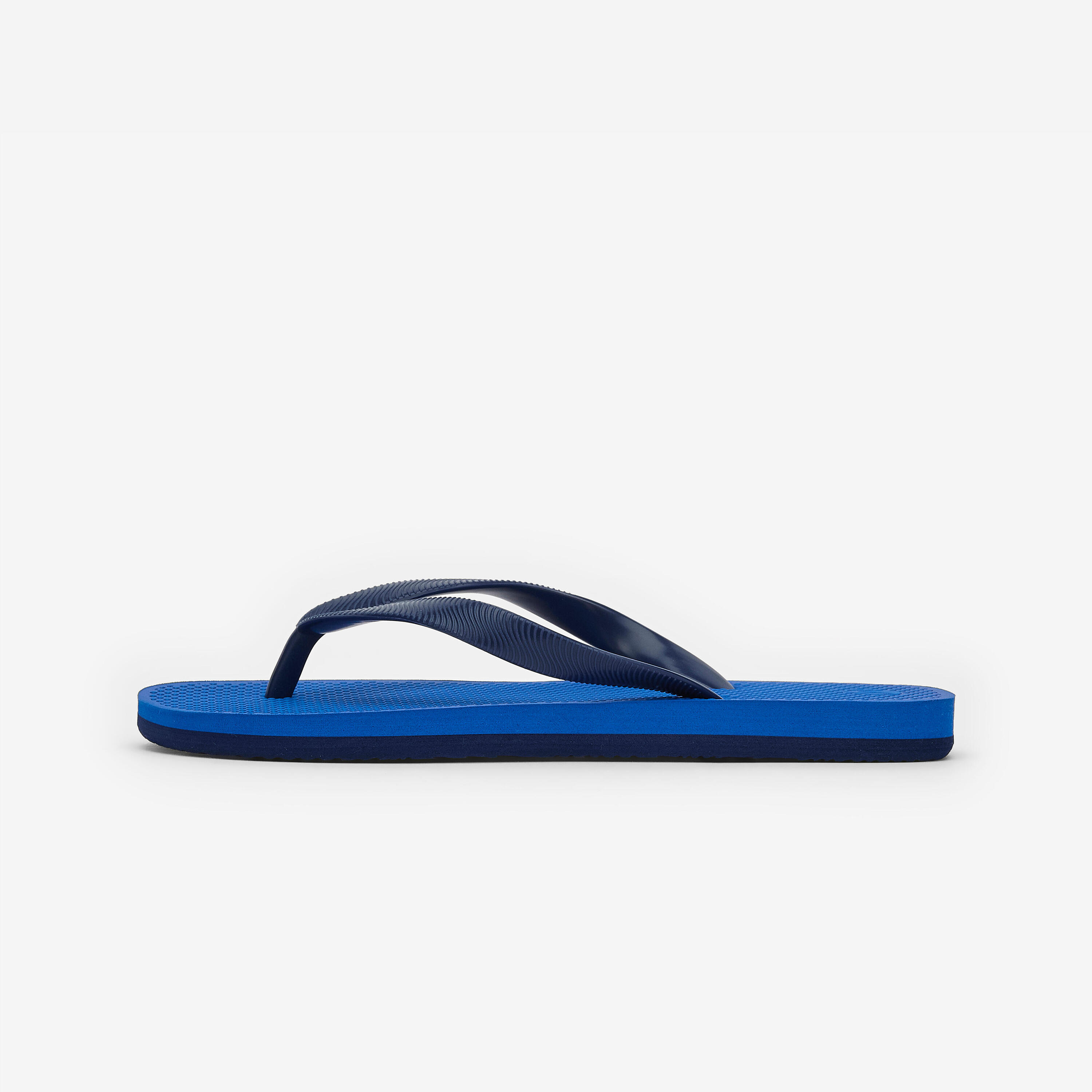 Kinderteenslippers 500 blauw 2/4