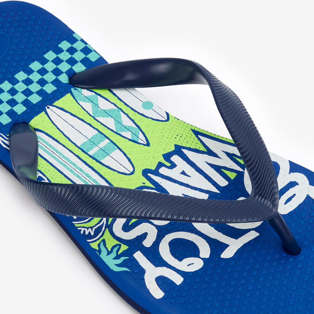 Tongs Junior - 500 vert fluo