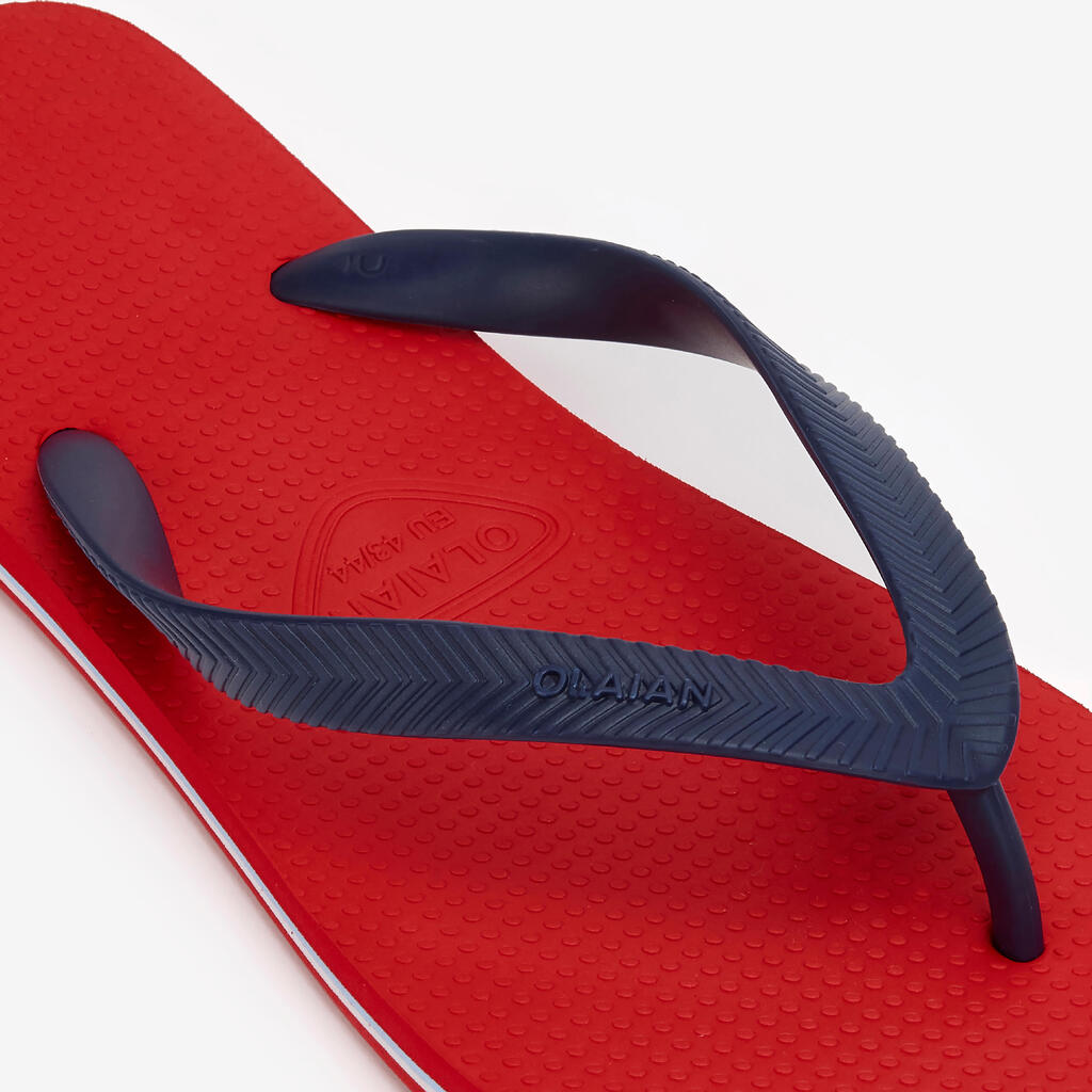 Men’s Flip-Flops - 500 bright red