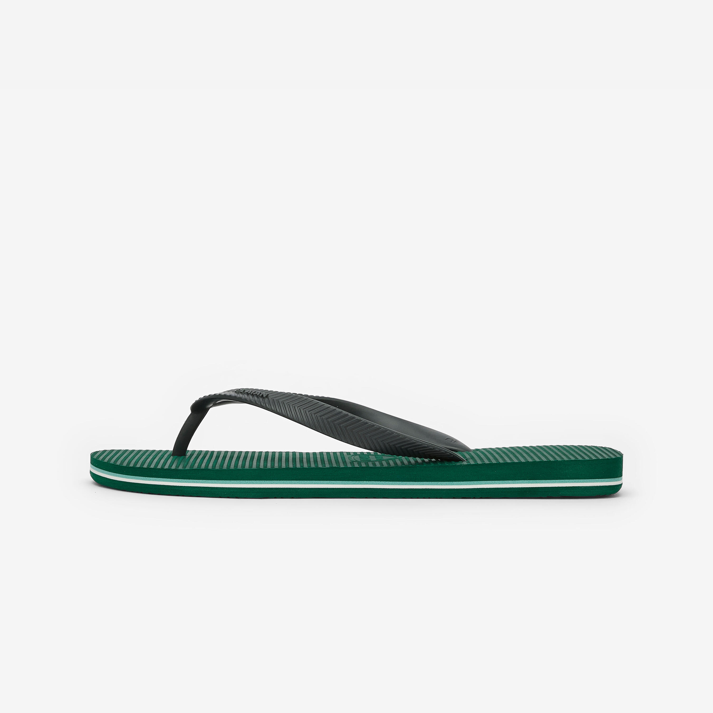 Herenteenslippers 500 groen 2/4