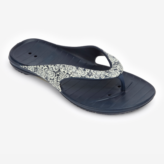 Tongs piscine Femme - Tonga 500 bleu navy