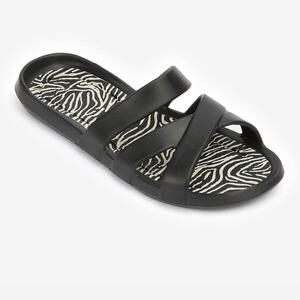 Chanclas Piscina 500 Mujer Negro Zeb 1