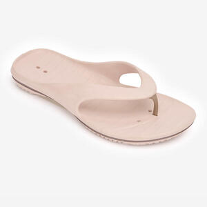 Chanclas Piscina Tonga 500 Mujer Rosa Claro