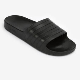 Sandale claquette adilette aqua noire