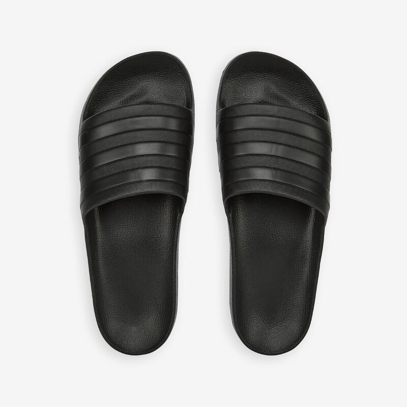 Sandale claquette adilette aqua noire