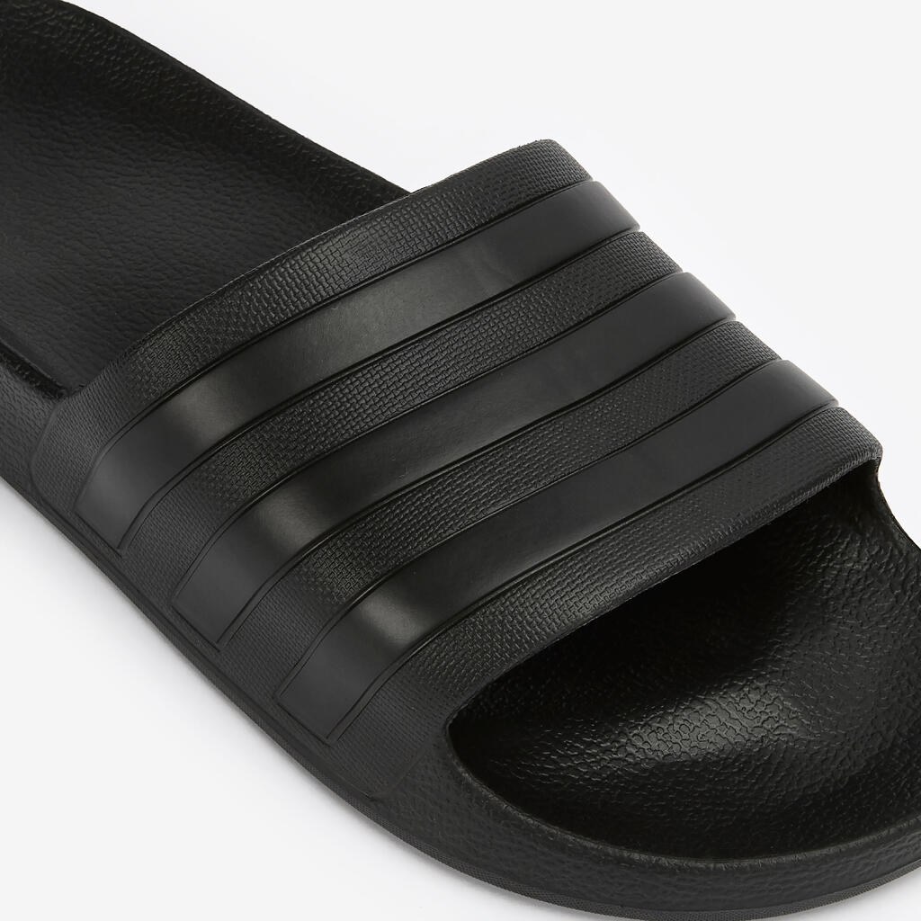 Črni natikači ADILETTE AQUA