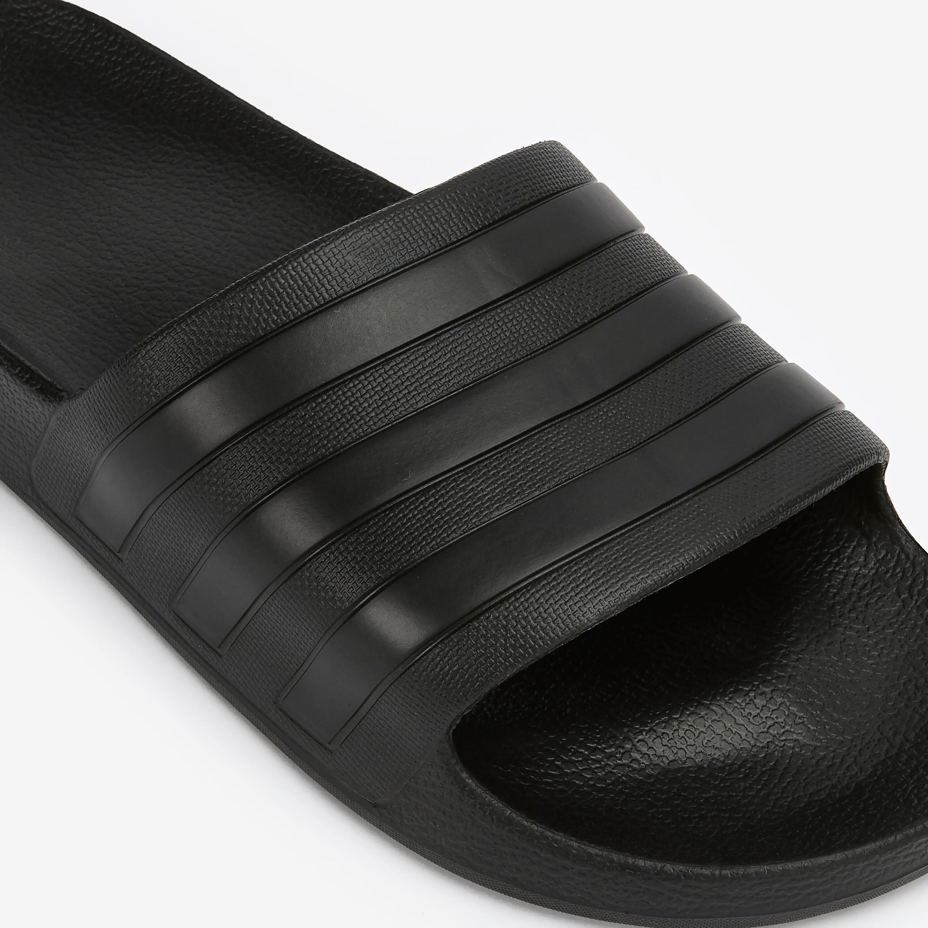 Badelatschen - Adilette Aqua schwarz  4/4