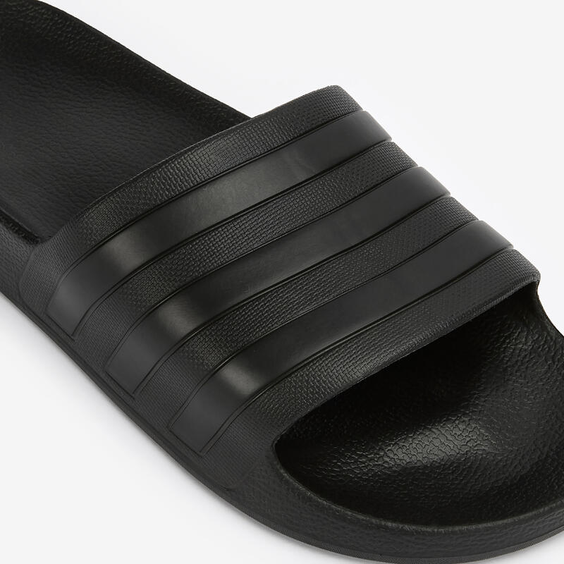Sandale claquette adilette aqua noire