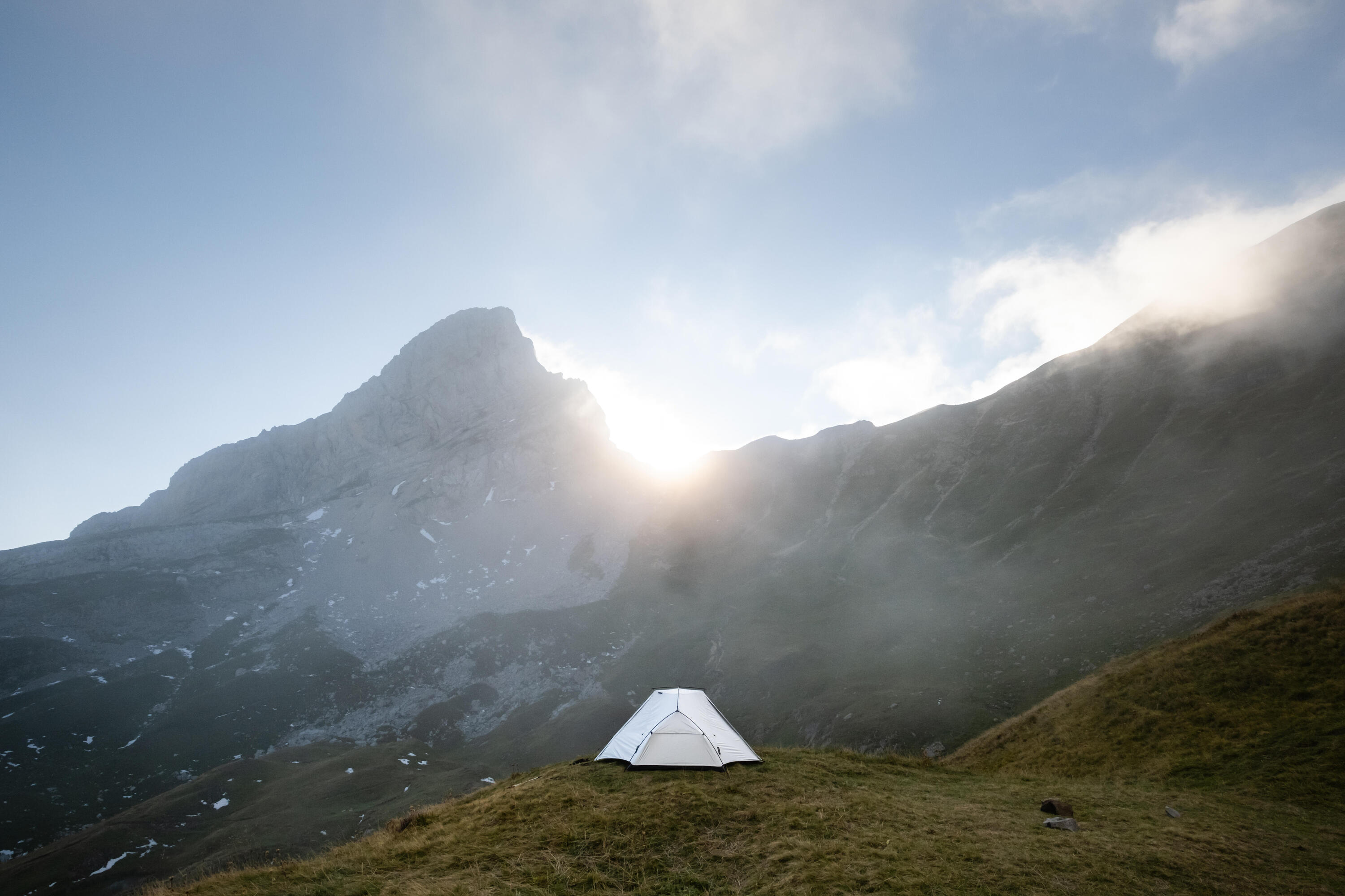Tente mono paroi de trekking 2 places, Ultra légère, MT900 Condensless 16/21