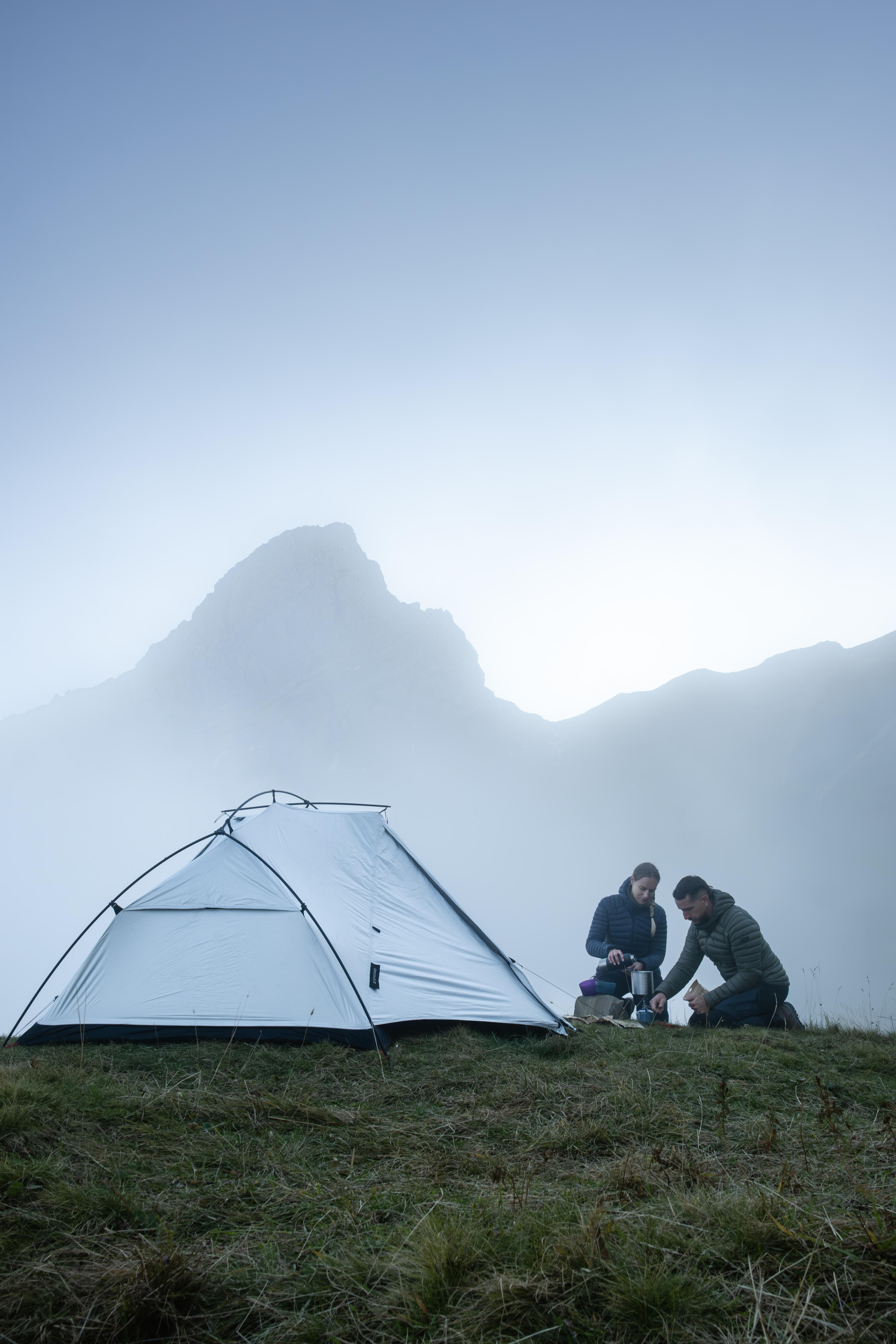 Tente mono paroi de trekking 2 places, Ultra légère, MT900 Condensless 12/21