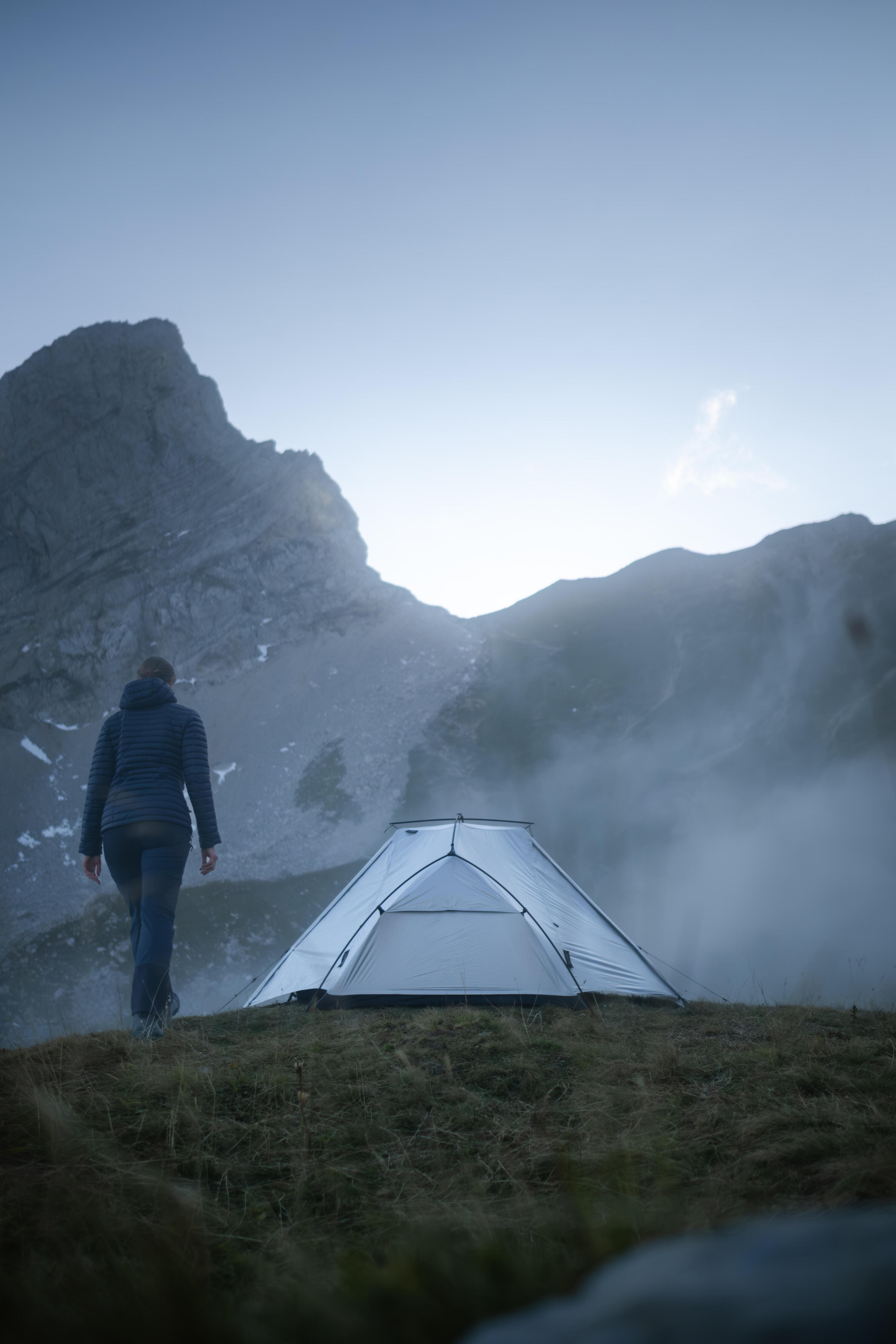 Tente mono paroi de trekking 2 places, Ultra légère, MT900 Condensless 13/21