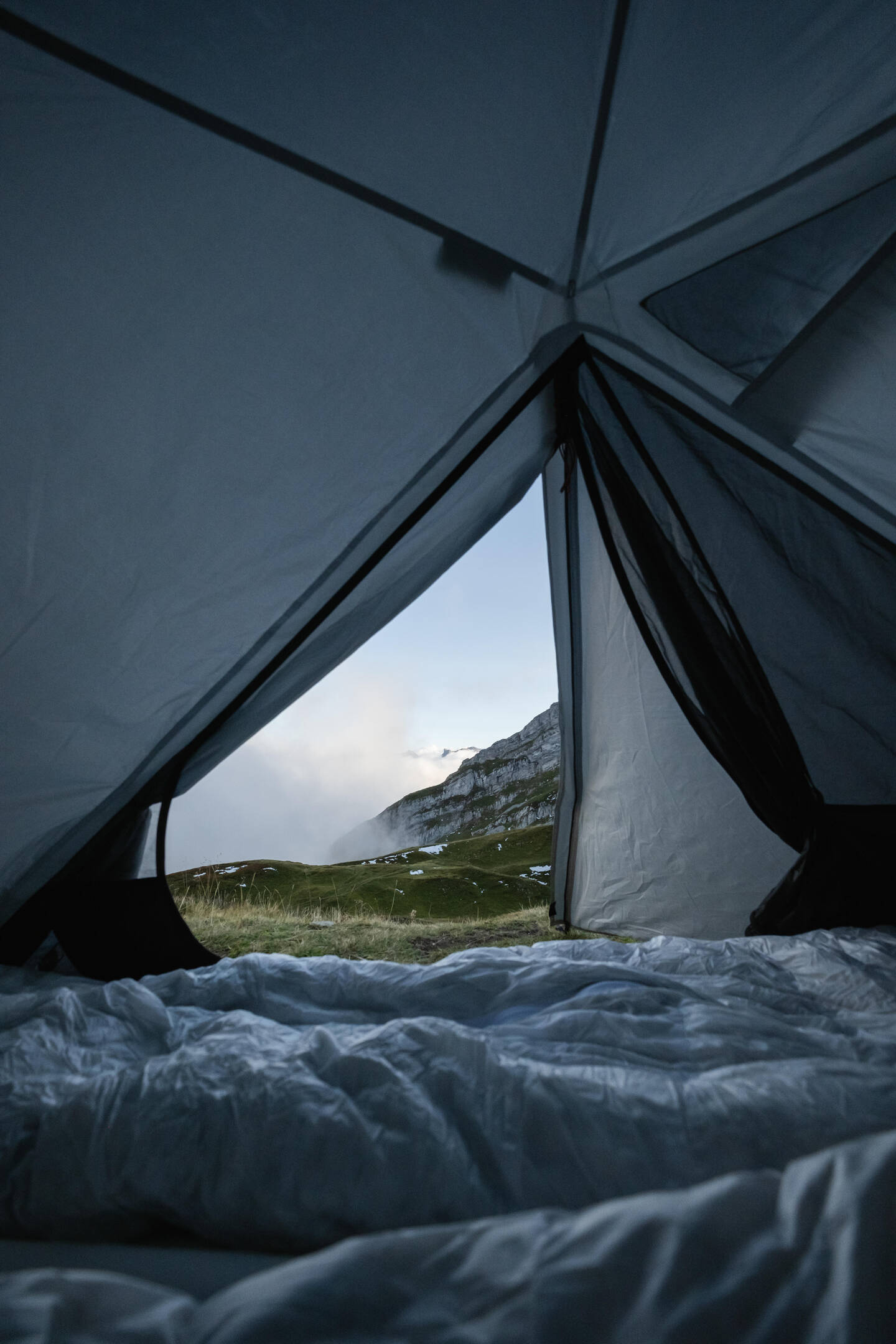 SIMOND Trekkingzelt MT900 Condensless 2-Personen Innen