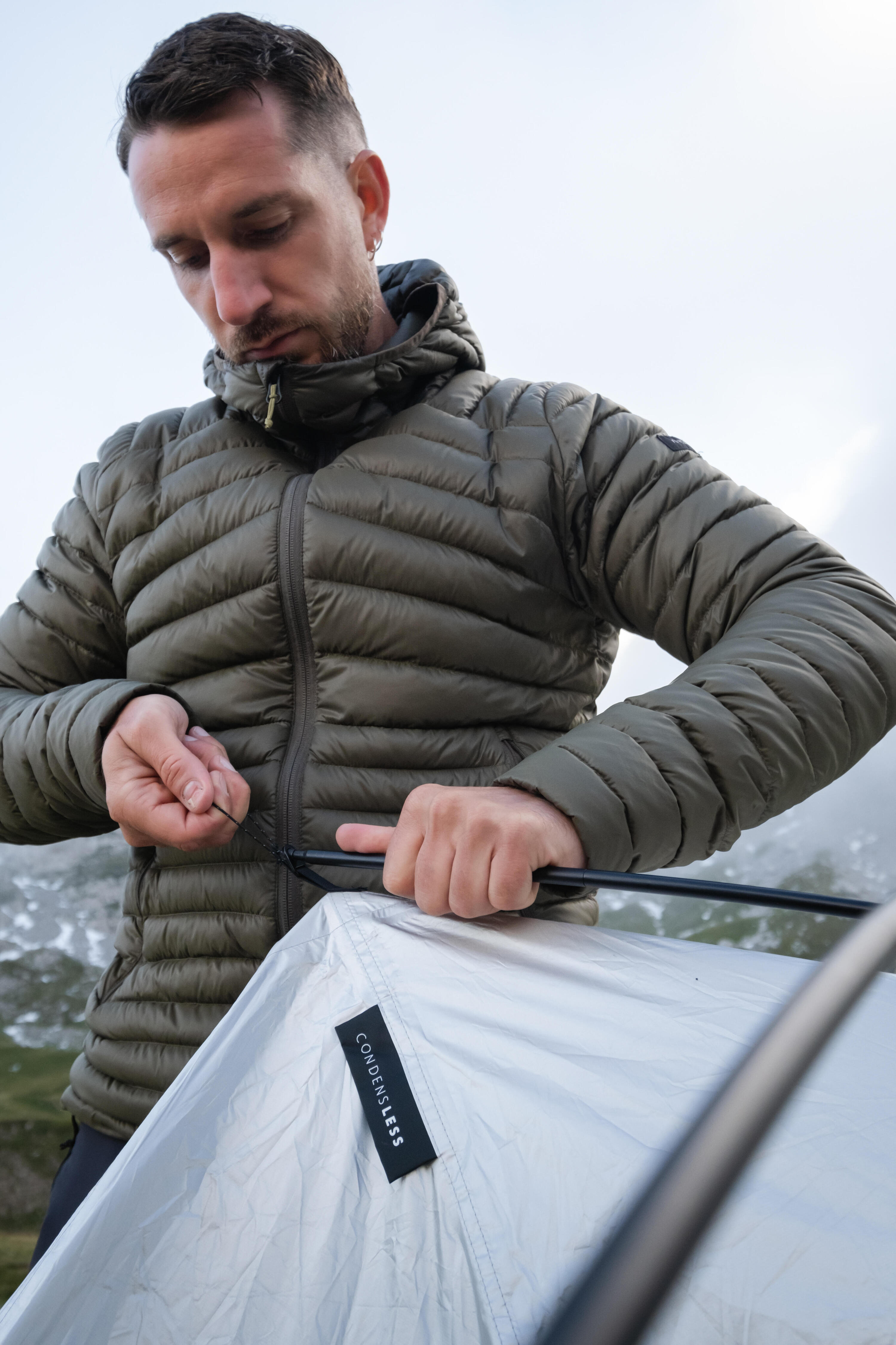 Ultralichte tent MT900 2-persoons enkelwandig condensloos 20/27