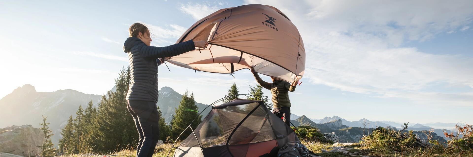 tente-s'installer-bivouac