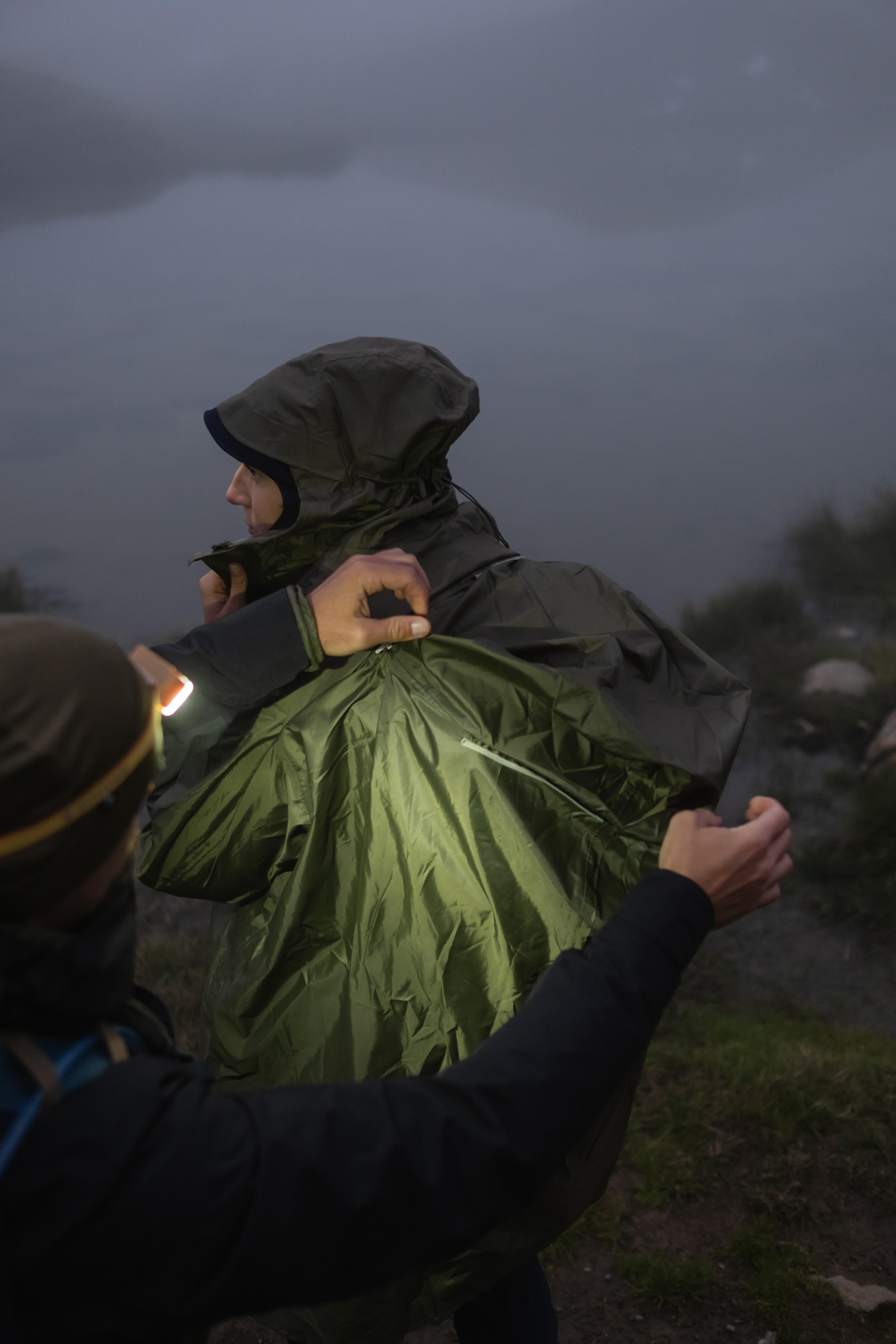 Adjustable rRain and Hiking Poncho, 75 L max, MT900 2.0 - SIMOND