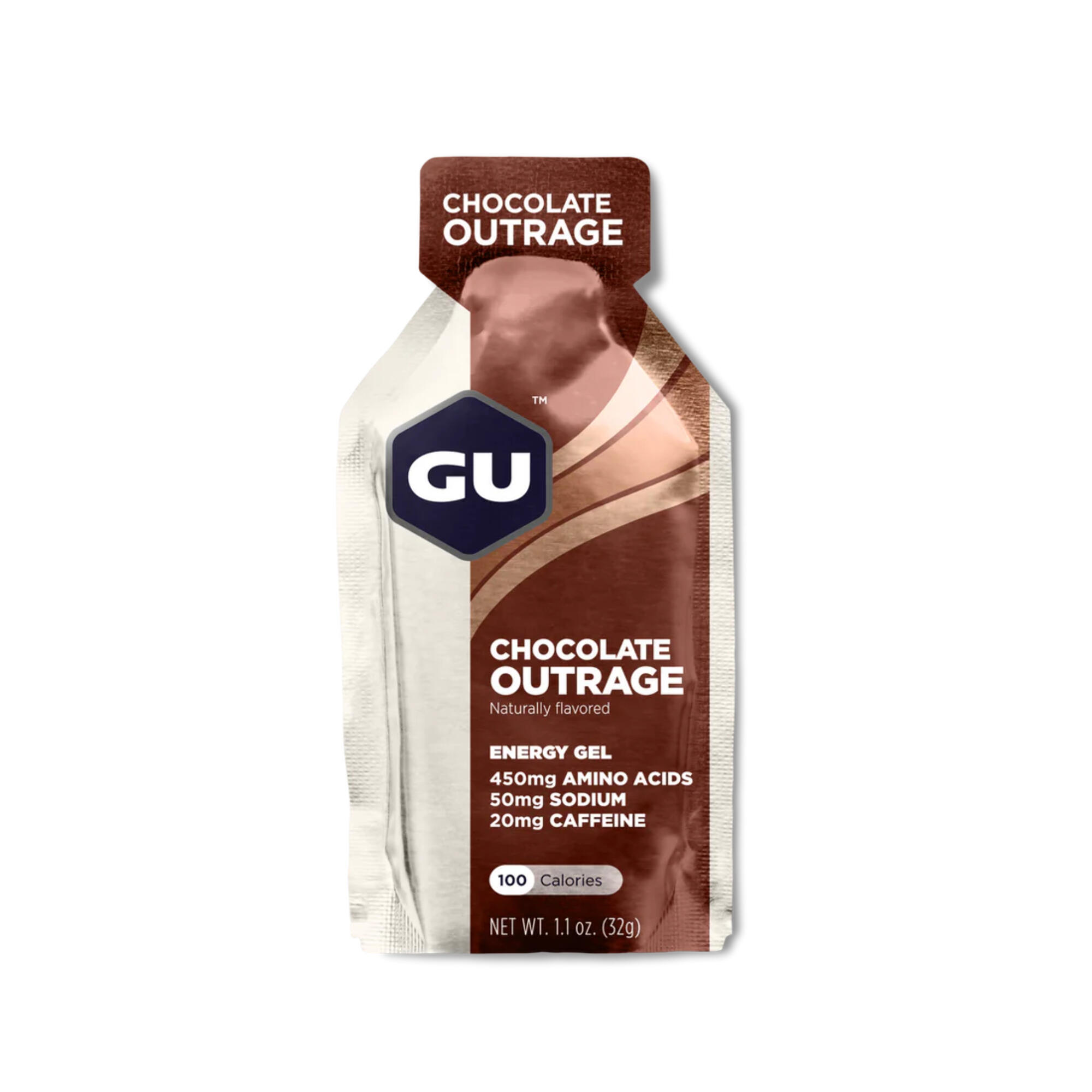 GU Single Gel Chocolate Outrage