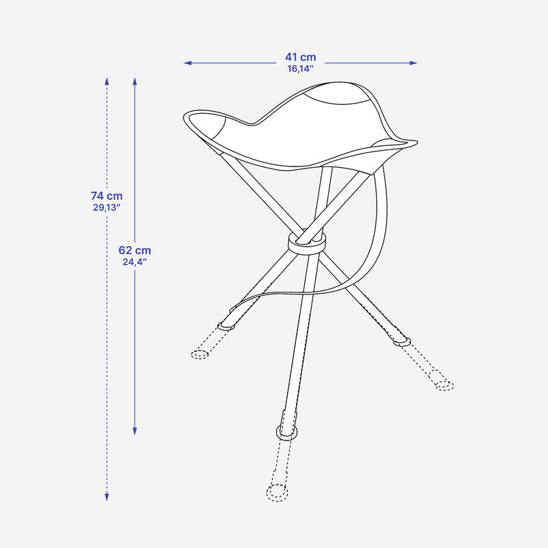 TREPIED REGLABLE TREEMETIC