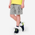 Short coton enfant, gris
