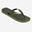 Papuci Havaianas Logo Verde Bărbați