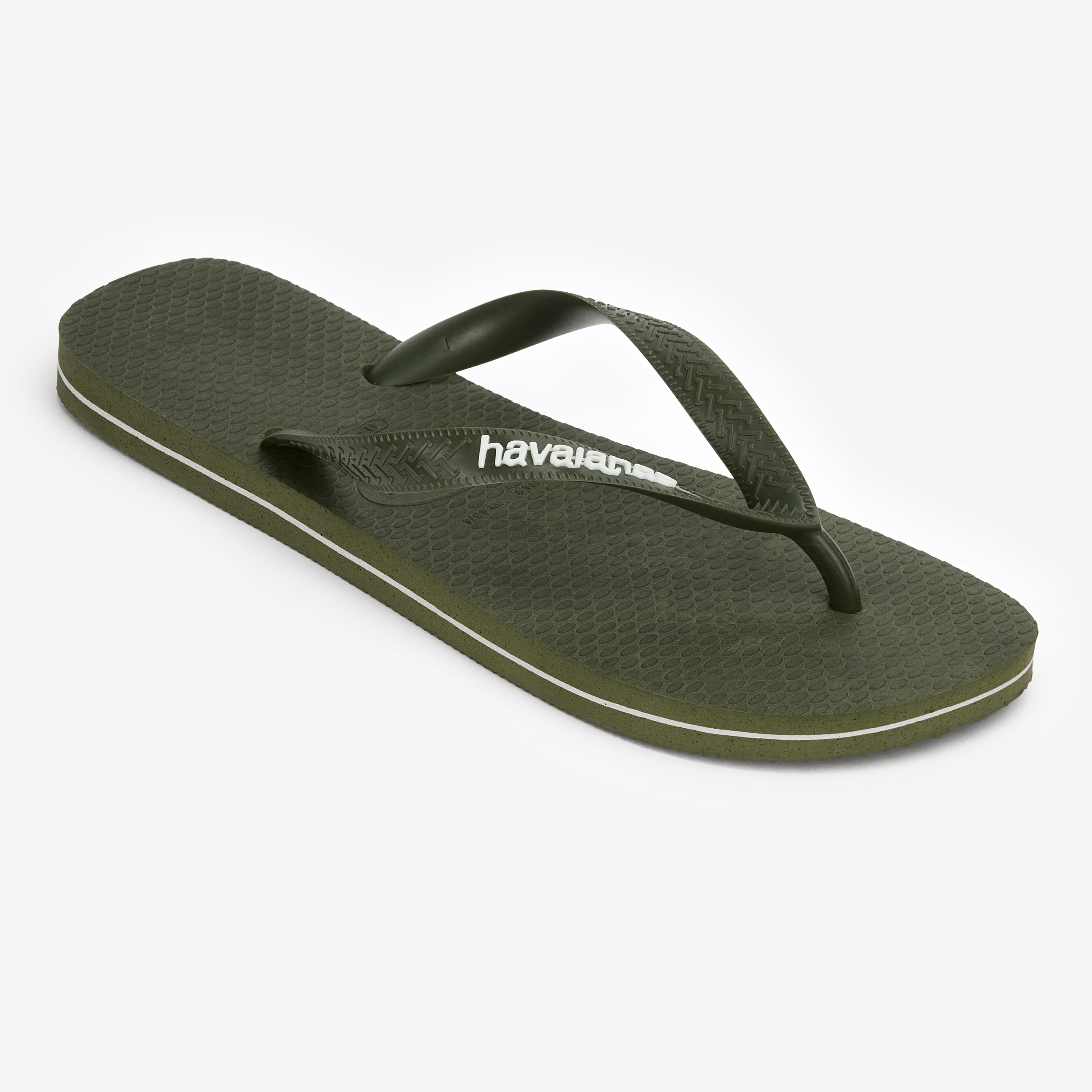 Papuci Havaianas Logo Verde Bărbați