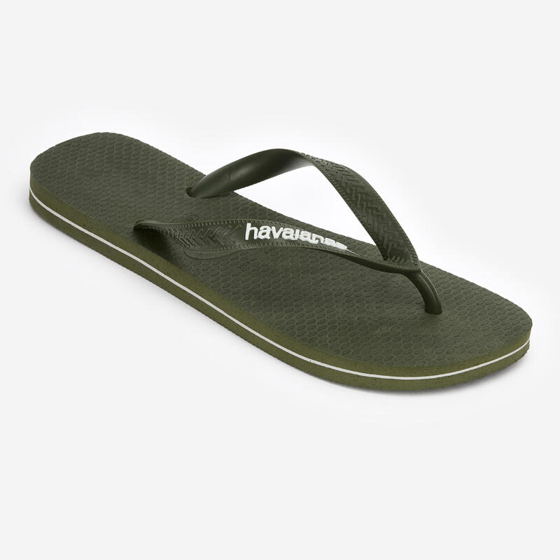 Papuci Havaianas Logo Verde Bărbați