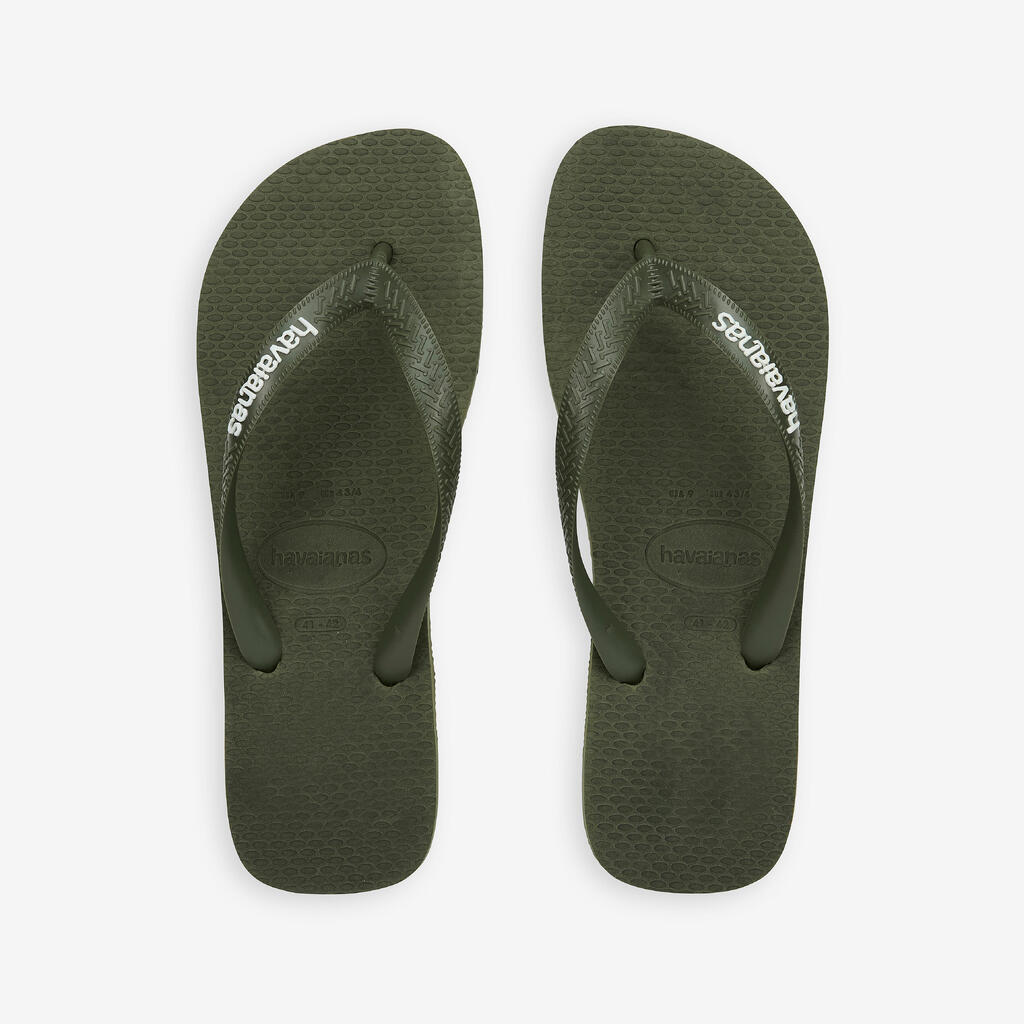 Vyriškos šlepetės „Havaianas“, su logotipu, tamsiai mėlynos