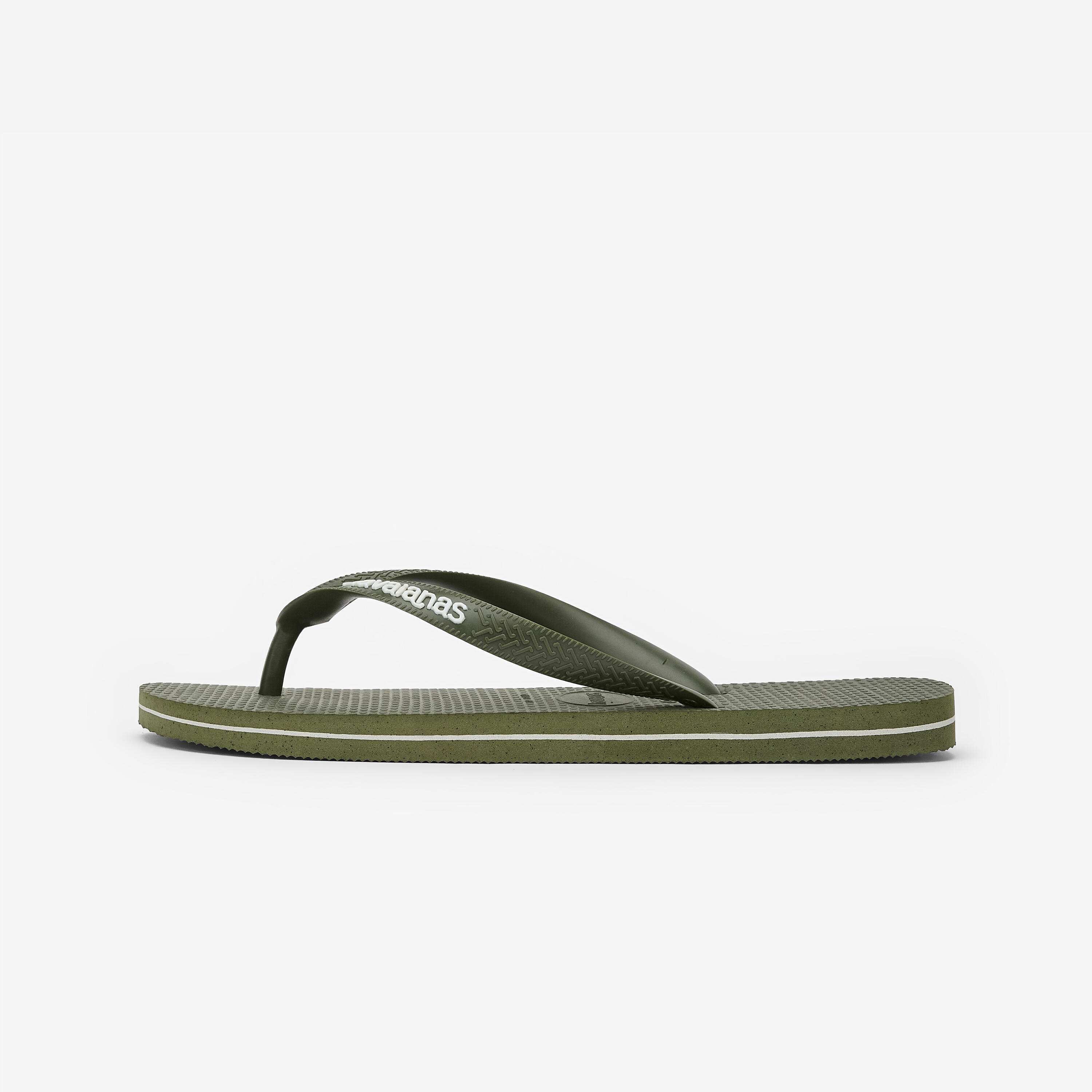 Teenslippers voor heren Logo groen 2/4