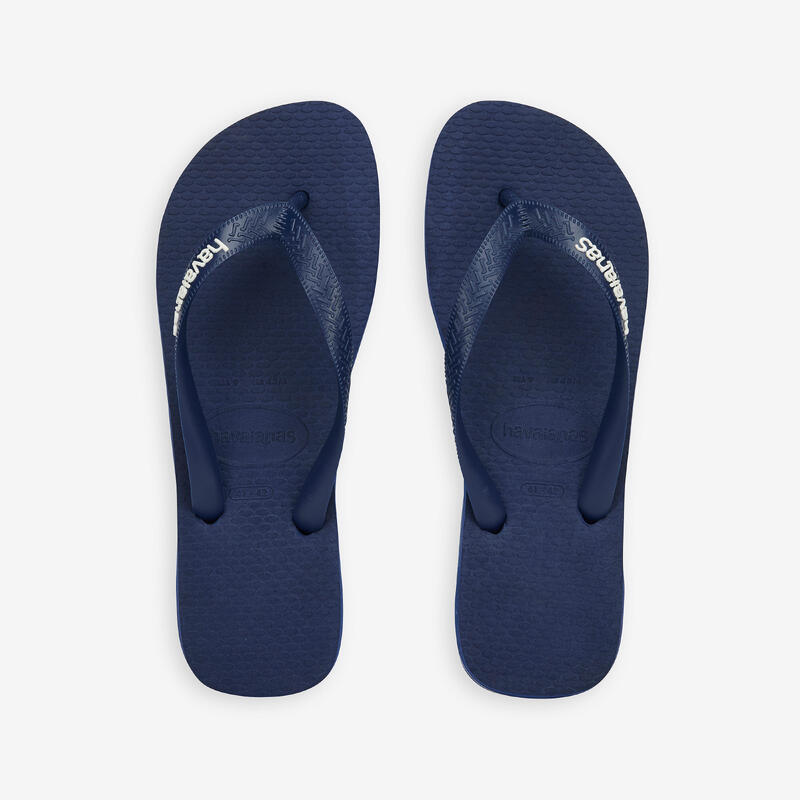 Tongs Homme Havaianas - Logo filet bleu marine