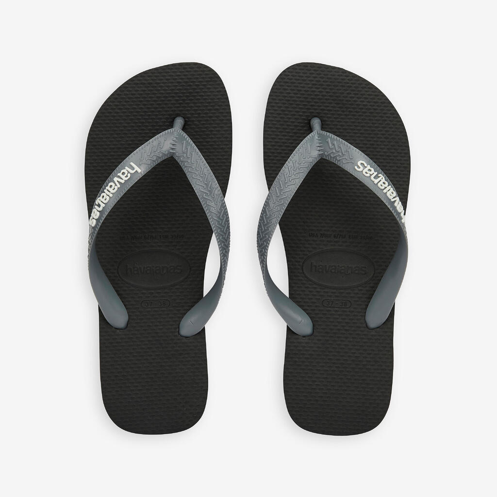 Vīriešu iešļūcenes “Havaianas”, smilškrāsā, ar logotipu