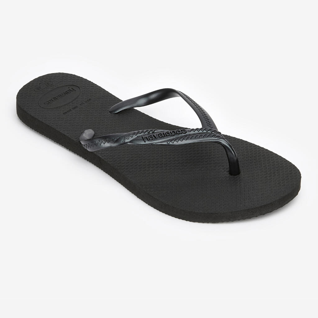 Črne ženske japonke HAVAIANAS FANTASIA 