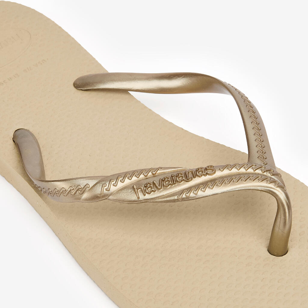 Peščeno rjave ženske japonke HAVAIANAS FANTASIA 