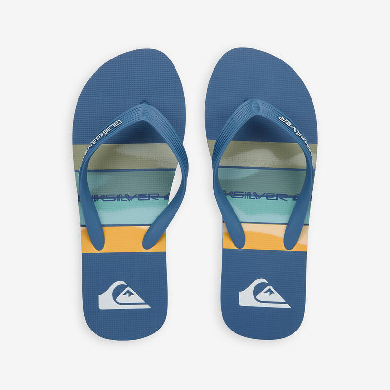 Tongs surf homme Quiksilver -  Ocean explorer bleu
