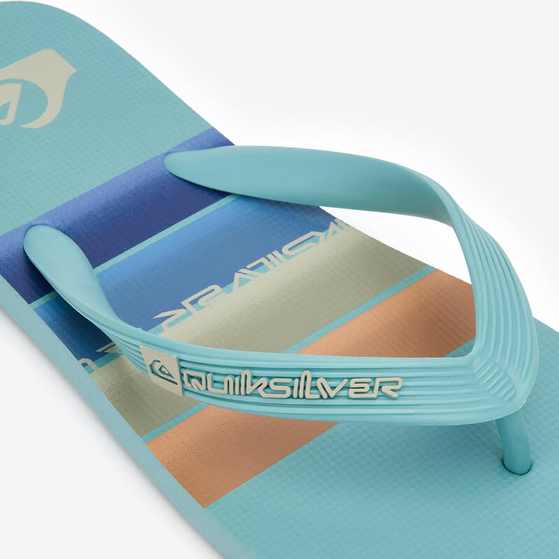 Tongs surf homme Quiksilver -  Ocean explorer vert