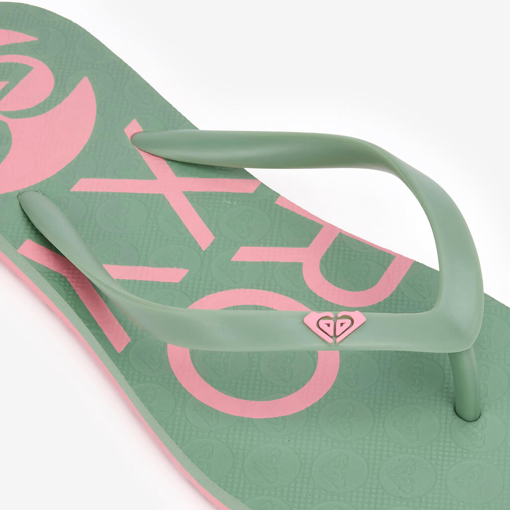 Women’s flip-flops Roxy - To the sea pink