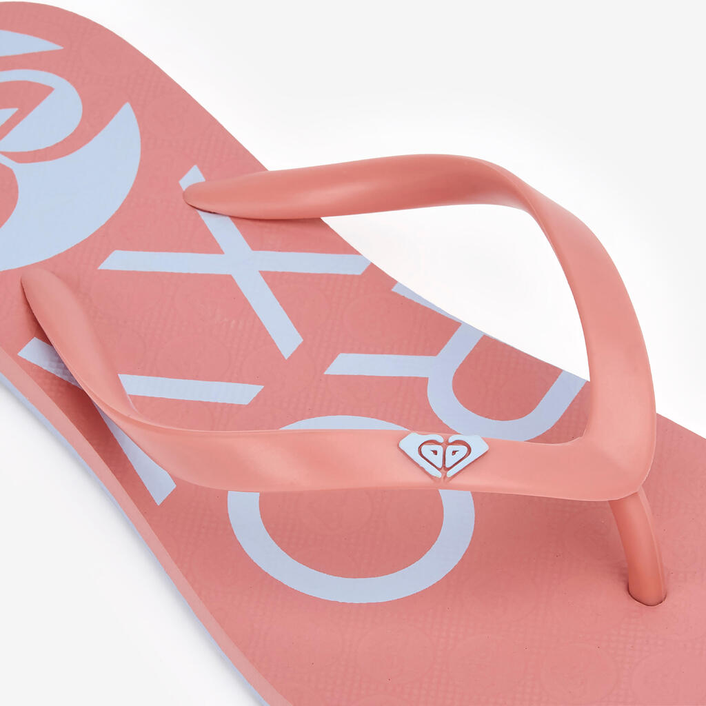 Women’s flip-flops Roxy - To the sea pink