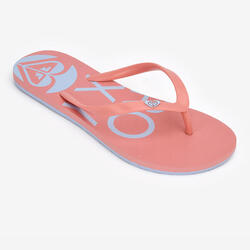 Tongs Femme Roxy - To the sea flower bleu indigo