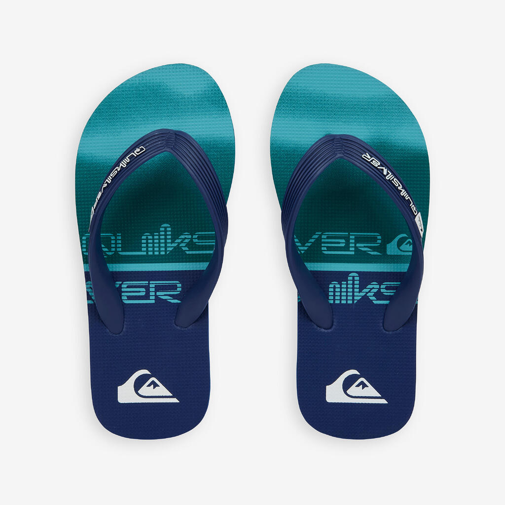 Chlapčenské žabky Quiksilver Roguewave java modré