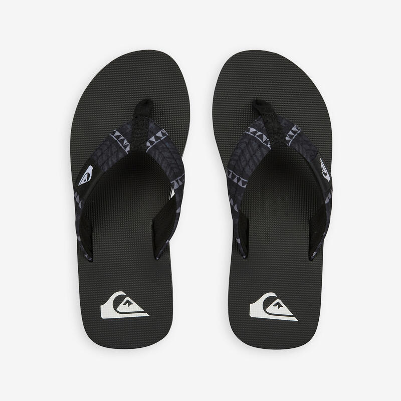 Chinelos de surf homem Quiksilver - Molokai layback preto connect