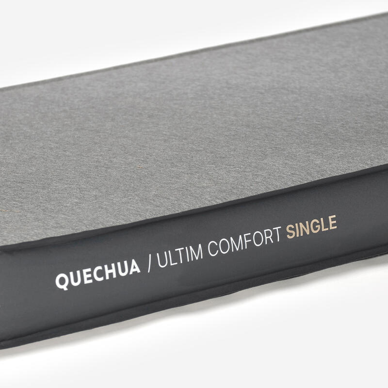 Mata kempingowa samopompująca Quechua Ultim Comfort 70 cm dla 1 osoby