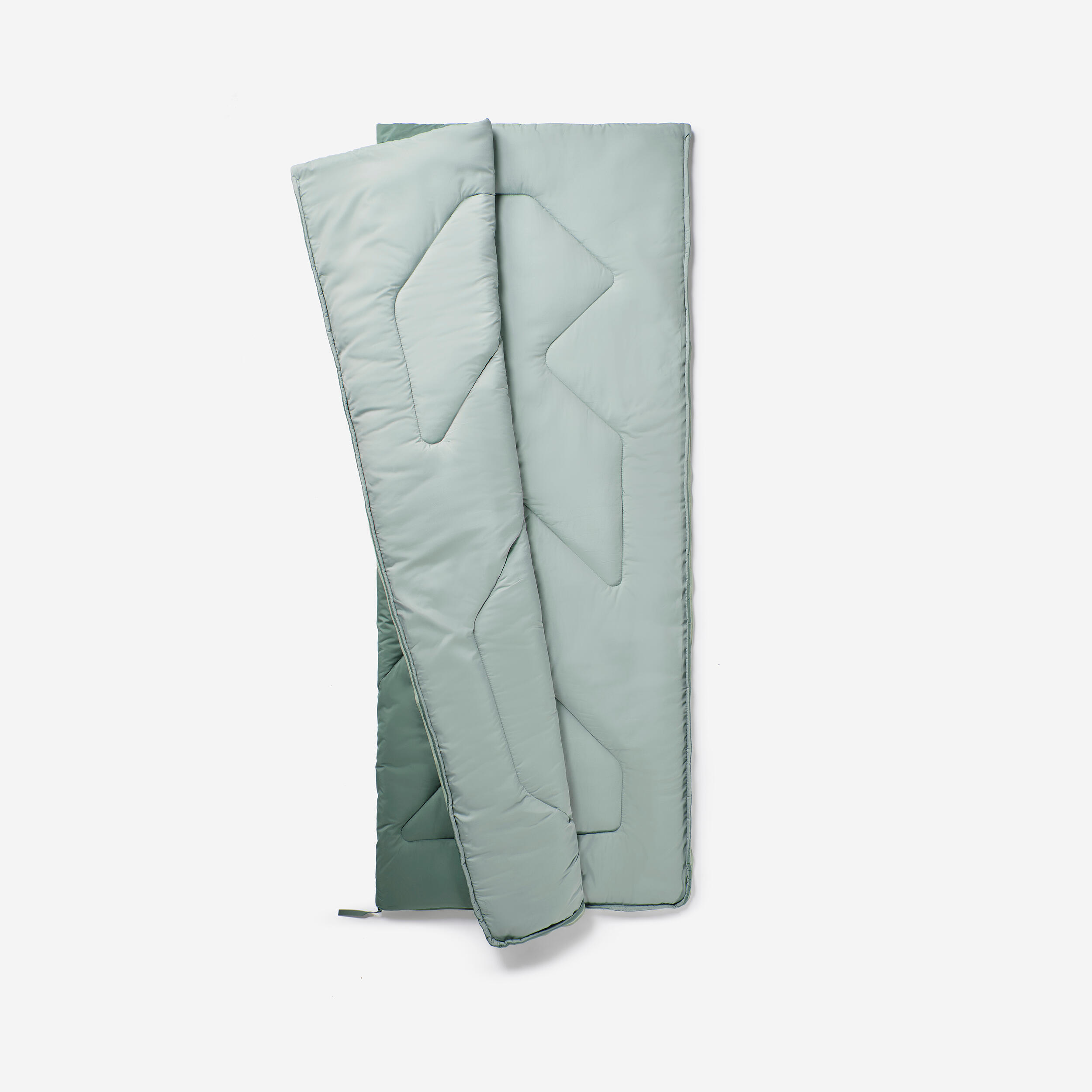 Camping sleeping bag 10°C, Comfort - Green