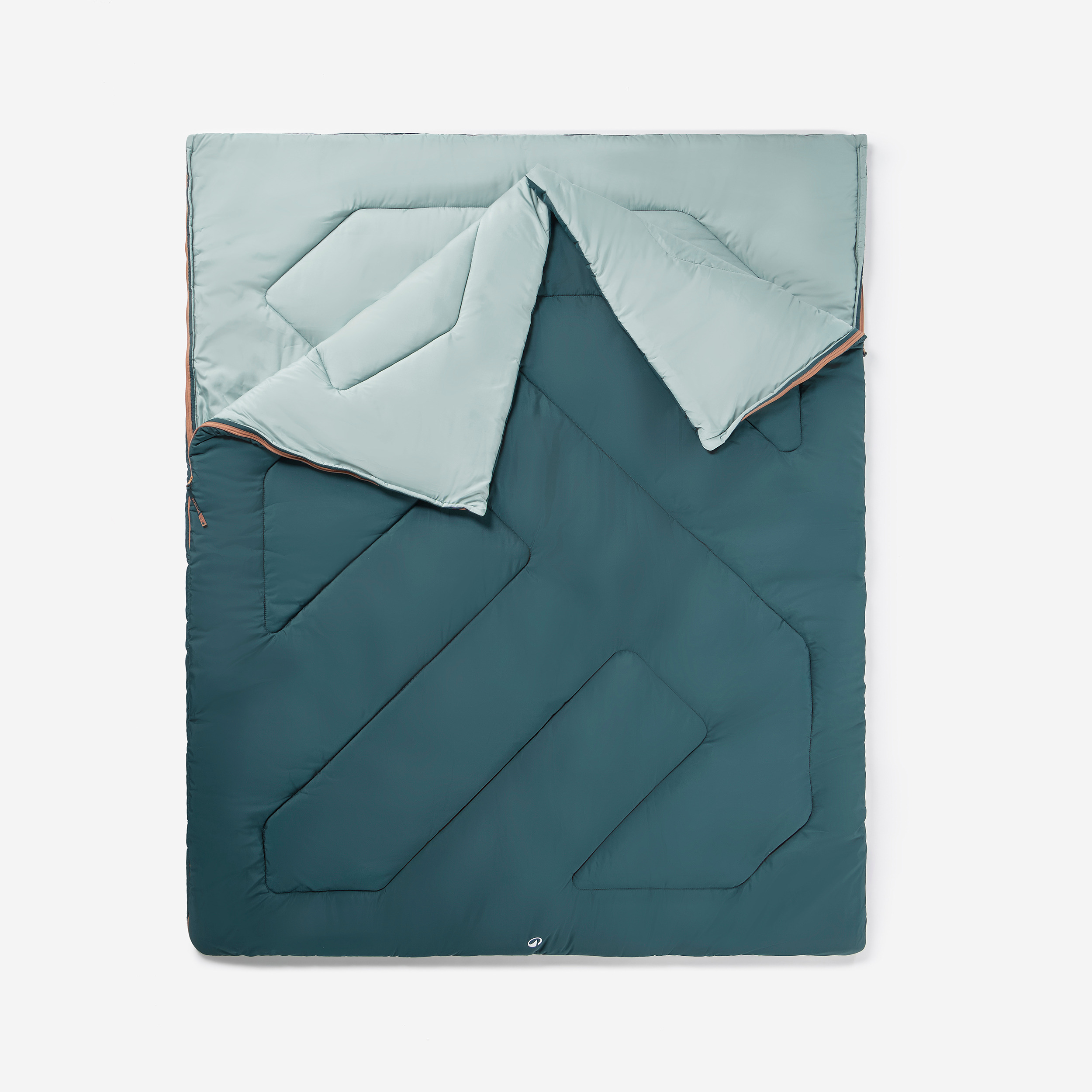 Sac de couchage de camping 10°c, 2 personnes, comfort - Camping - Bivouac - Quechua- Clubs - Entreprises - Collectivités - Associations