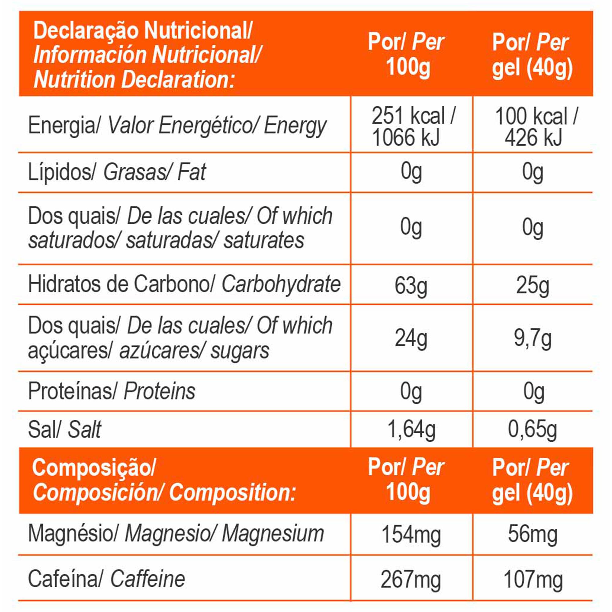 Gold Nutrition Boost Plus Energy Gel - Caramelo Salgado 40gr 2/2