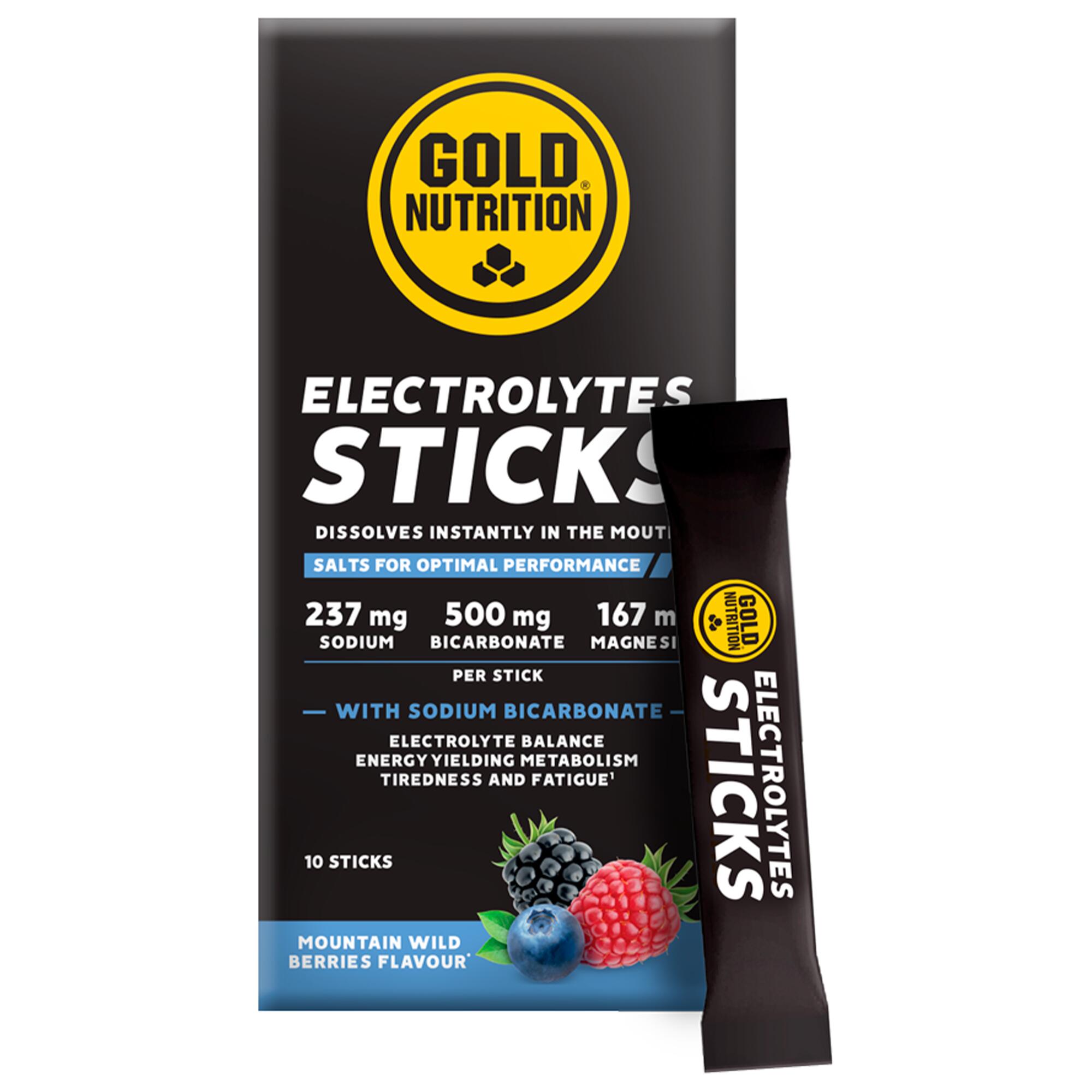 GOLD NUTRITION Gold Nutrition - Electrolytes Sticks x10